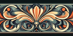 复古精美花纹图案设计