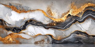 金纹水墨抽象大理石纹理