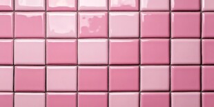 粉色马赛克瓷砖墙面