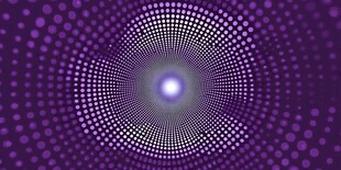 紫色点状放射渐变背景图