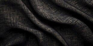 深灰格纹褶皱布料纹理