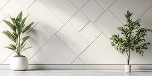 简约室内绿植装饰场景