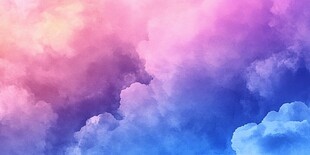 梦幻绚丽彩云景