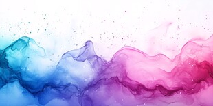 梦幻水彩流动背景纹理