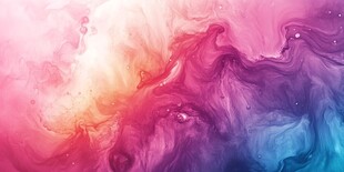 梦幻色彩流体艺术背景图