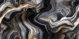 黑白大理石纹理艺术图案