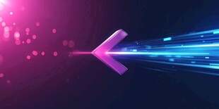 炫彩箭头特效背景图