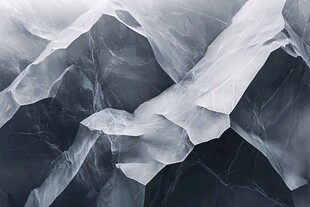 黑白褶皱塑料质感纹理图