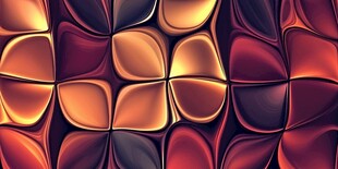 炫彩立体几何图案背景