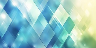 蓝绿渐变菱形光效背景图