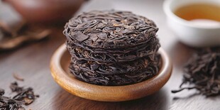 普洱熟茶饼 古朴茶韵