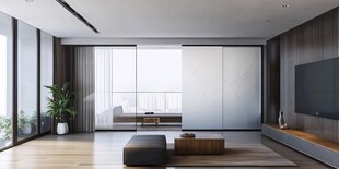 现代简约风客厅室内设计