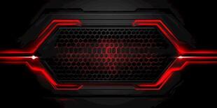 科技感红黑未来风背景图