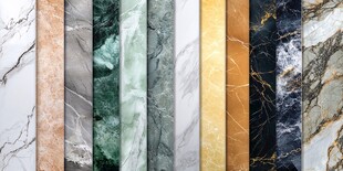 多样大理石纹理展示