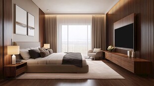 现代简约风温馨舒适卧室