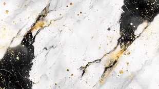 奢华黑金大理石纹理背景