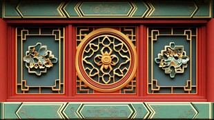 中式古典雕花门窗艺术