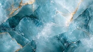 蓝绿玉石纹理梦幻背景