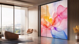 艺术墙饰装点现代雅致客厅