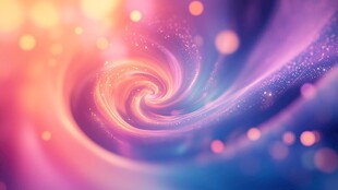 梦幻炫彩漩涡背景图案