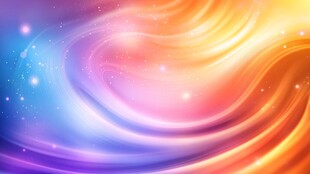 梦幻炫彩流体背景图案