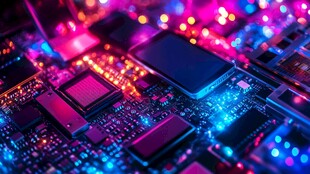 炫彩电子芯片科技之美