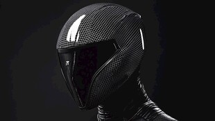 未来感碳纤维摩托车头盔