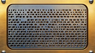 金属质感多孔面板图案