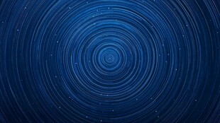蓝色星空旋涡背景图案