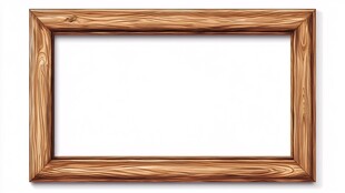 木质相框 简约空白展示框