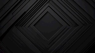 黑色几何立体方块背景