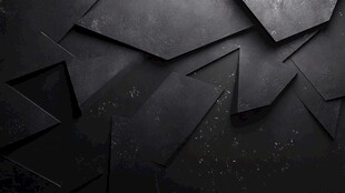 黑色几何碎片抽象背景图