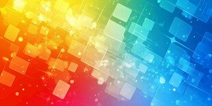 炫彩方块背景图