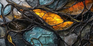 抽象裂纹质感艺术图案