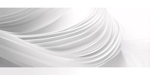 白色飘逸线条抽象背景图