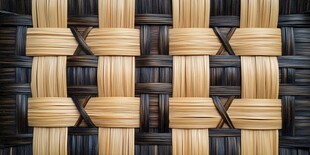 精美竹编纹理图案