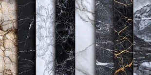 多样大理石纹理精美展示