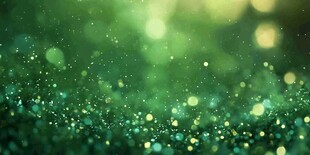 梦幻绿调光斑背景