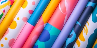 多彩印花卷纸展现缤纷魅力