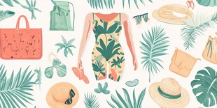 夏日度假服饰与配饰集合