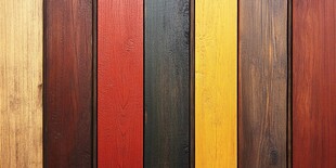多彩实木板材纹理展示