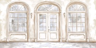 欧式复古风格门窗设计图