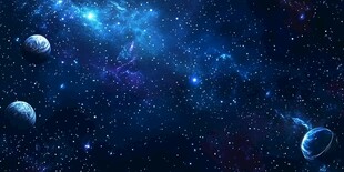 梦幻深邃的浩瀚宇宙图景