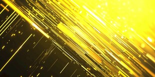 金色光线抽象动感背景图