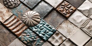 复古风多彩陶瓷装饰瓷砖