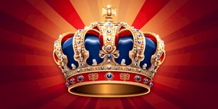 华丽王冠闪耀夺目