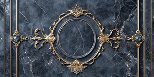 欧式奢华大理石墙面装饰