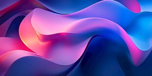 梦幻渐变流体艺术背景