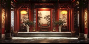 中式古典厅堂 尽显东方韵味