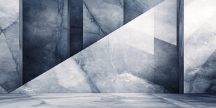 几何大理石纹理室内空间